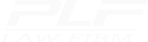 PLF Law Firm White Logo