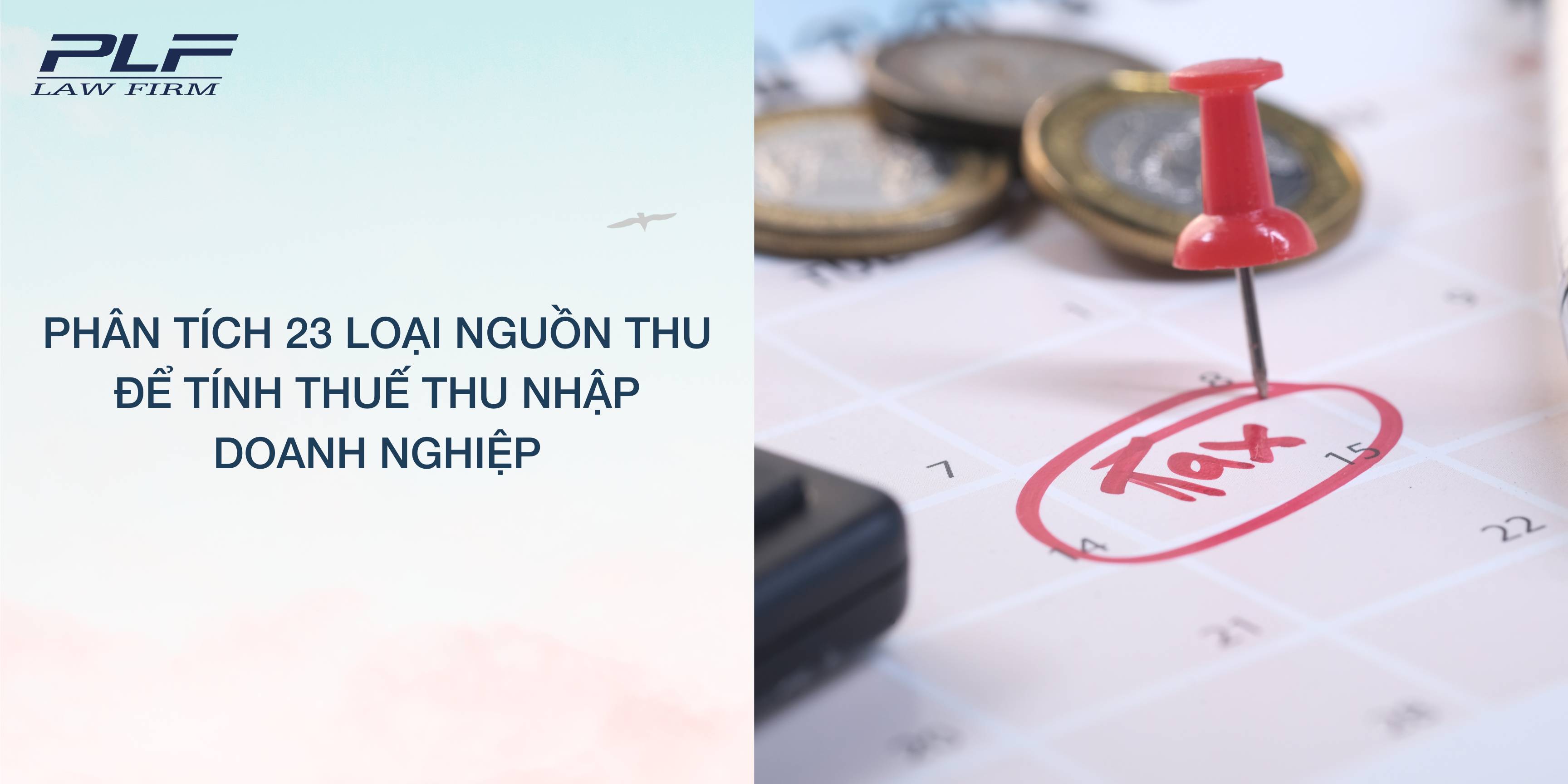 Plf Phan Tich 23 Loai Nguon Thu De Tinh Thue Thu Nhap Doanh Nghiep