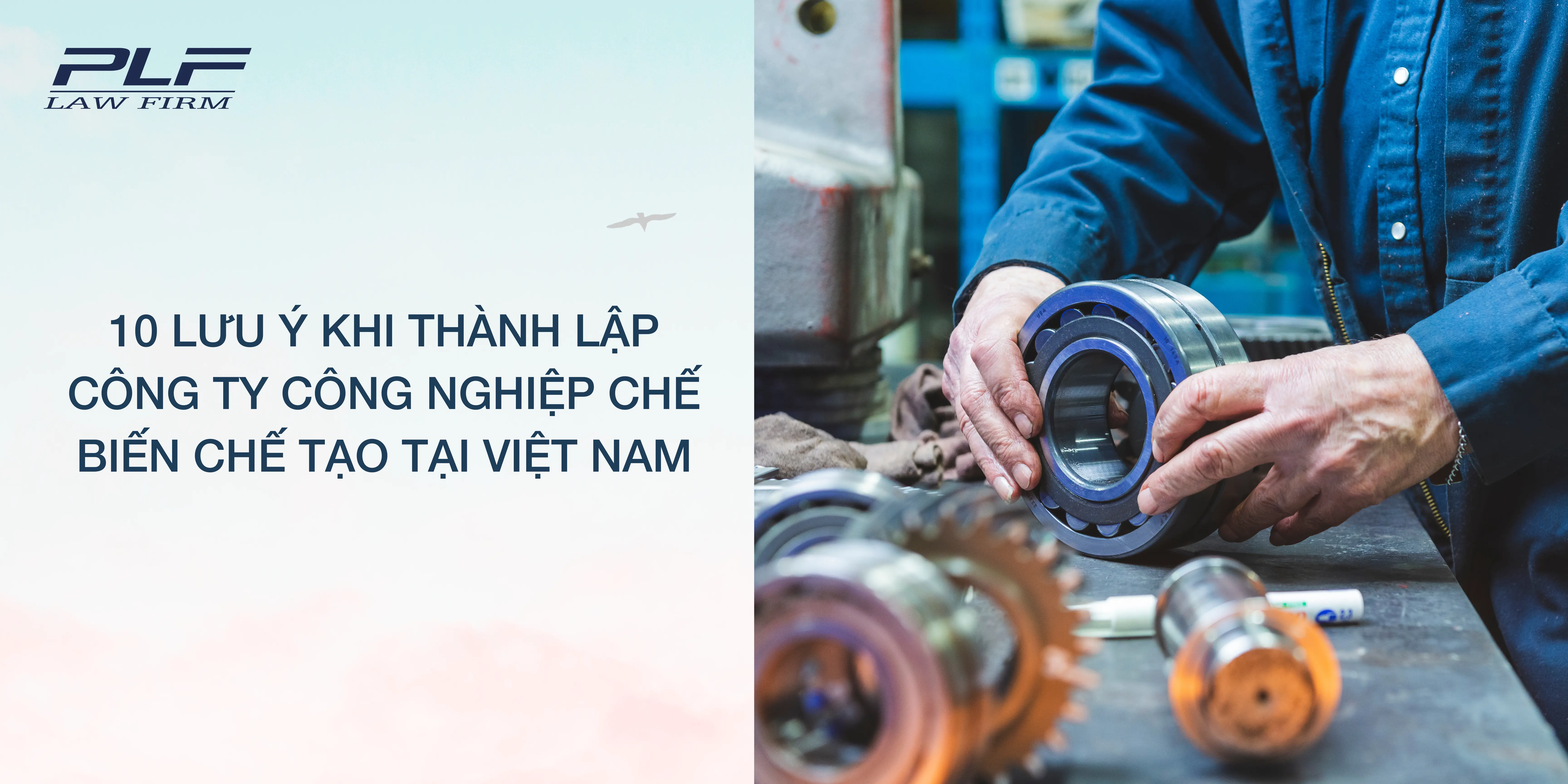 10 lưu ý khi thành lập công ty công nghiệp chế biến chế tạo tại Việt Nam