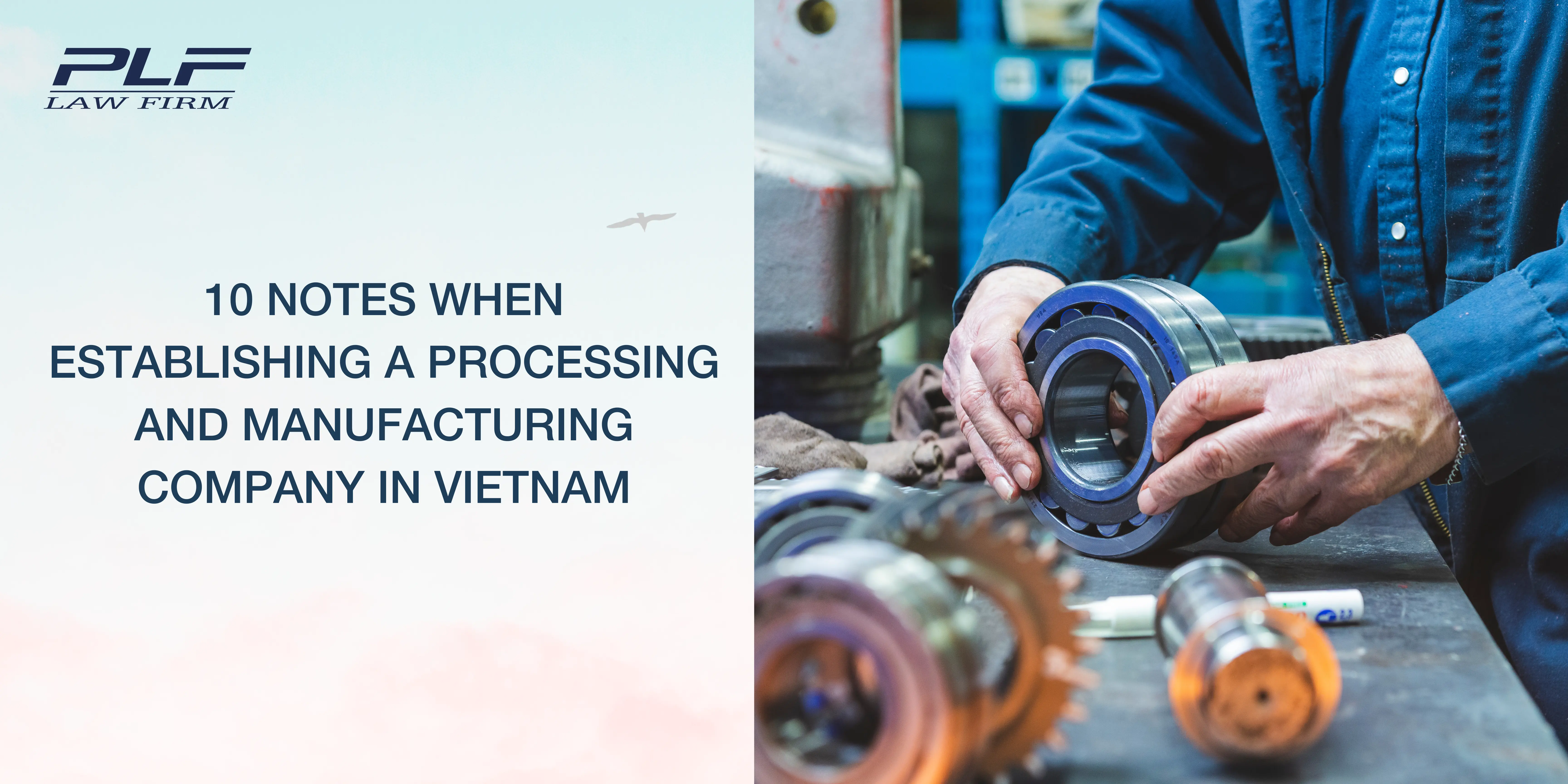 10 notes when establishing a processing and manufacturing company in Vietnam