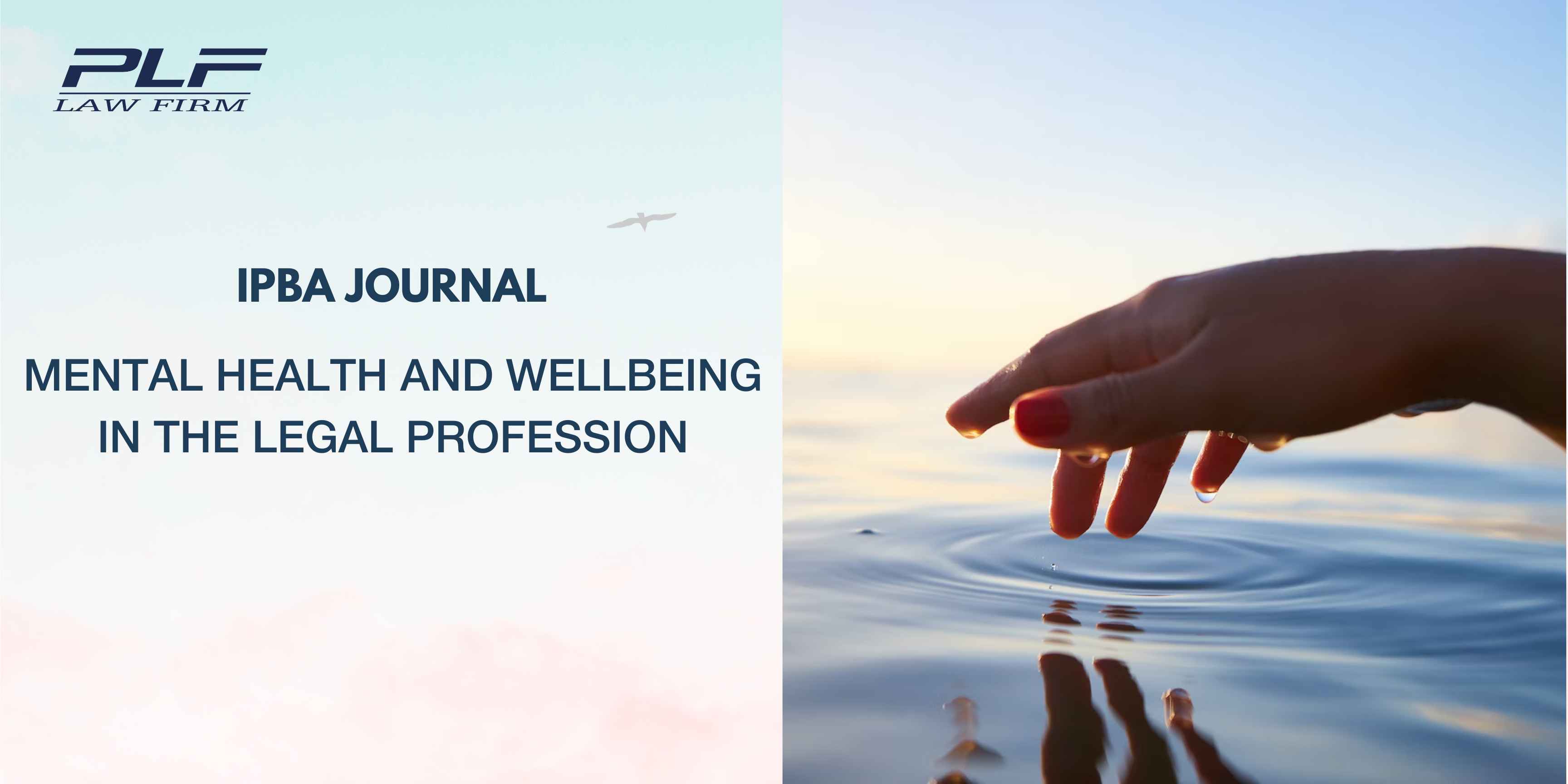 Plf Ibpa Jounal Mental Health And Wellbeing In The Legal Profession