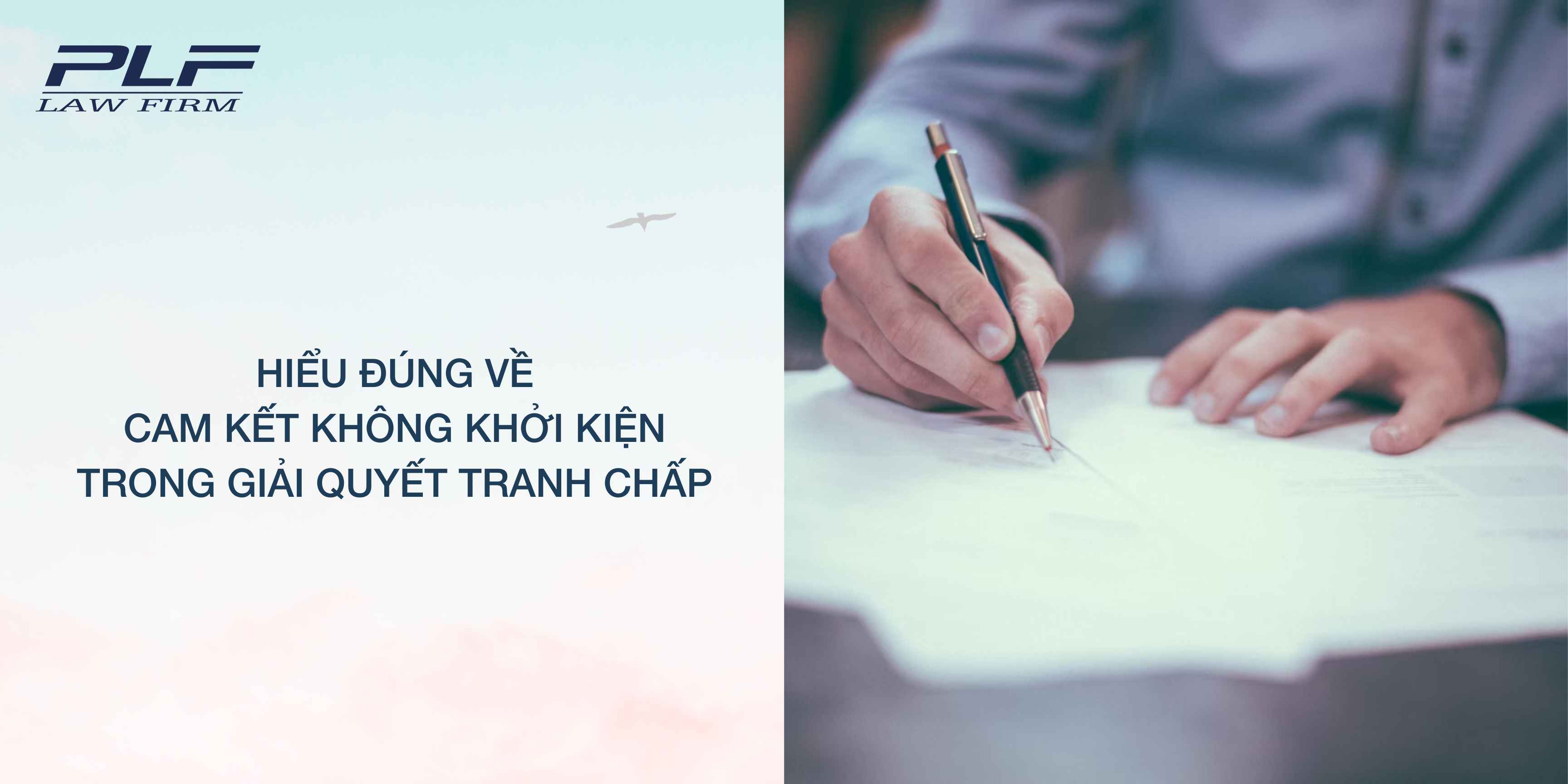 Plf Hieu Dung Ve Cam Ket Khong Khoi Kien Trong Giai Quyet Tranh Chap