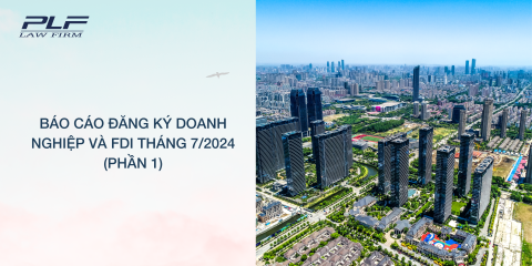 PLF_Báo cáo Đăng Ký Doanh Nghiệp Và FDI Tháng 7/2024 (Phần 1)