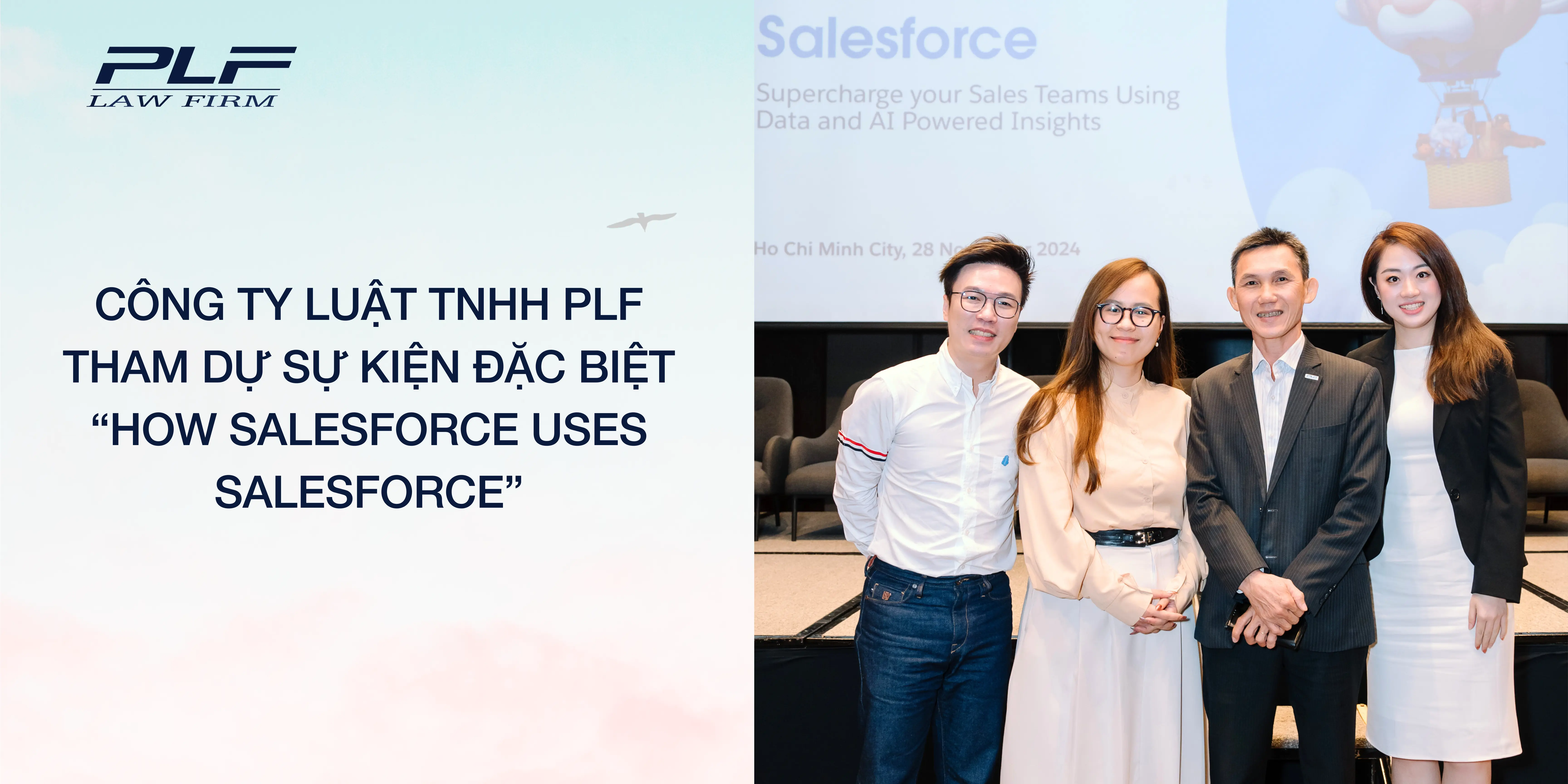 Công ty Luật TNHH PLF tham dự sự kiện đặc biệt “How Salesforce Uses Salesforce”